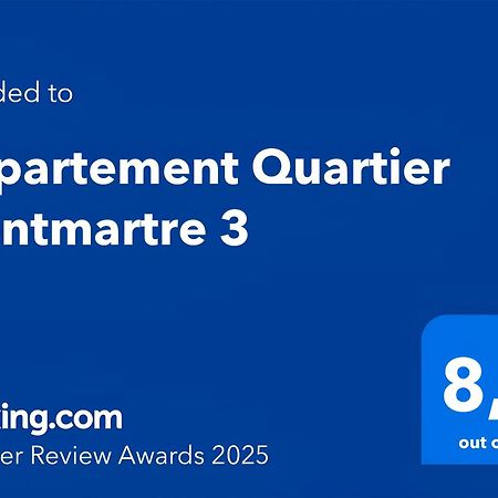 Appartement Quartier Montmartre 3 Free Netflix Paris Exterior foto